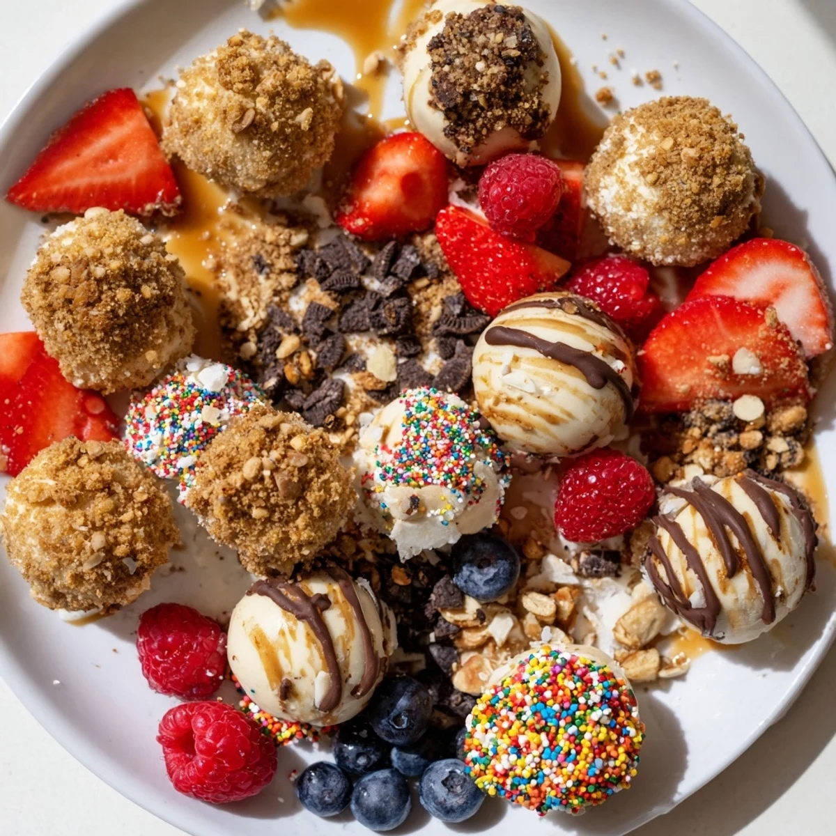 Deconstructed Dessert Board Cheesecake