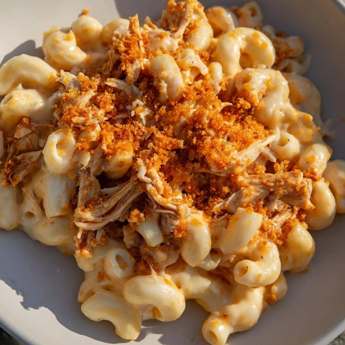Classic Mac Cheese BBQ Chicken