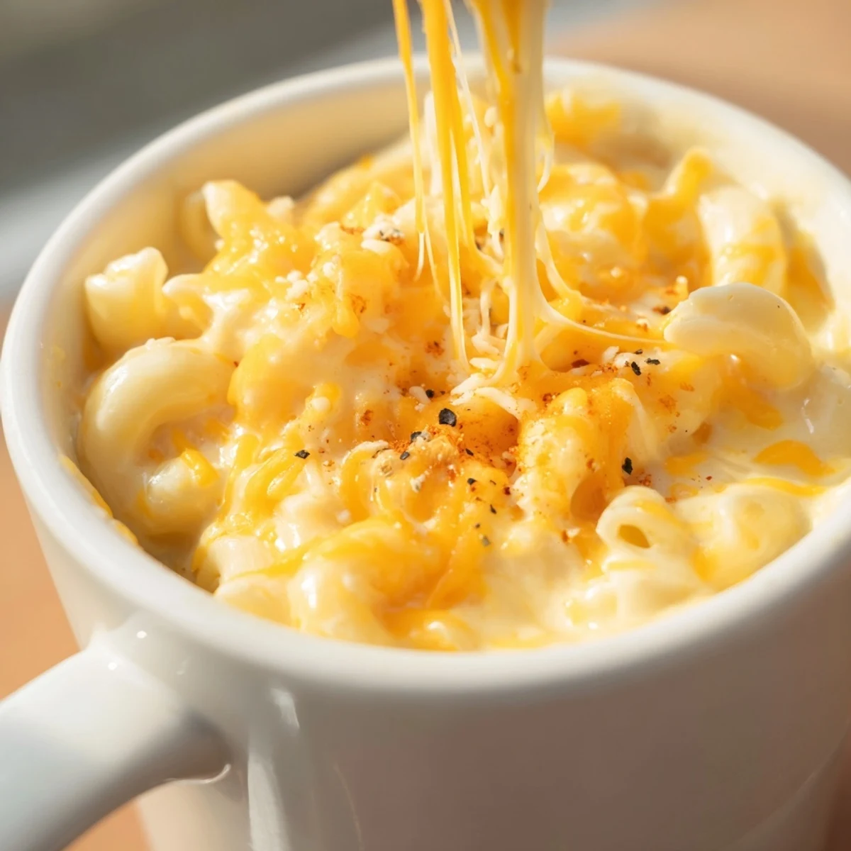 Creamy Mug Mac & Cheese