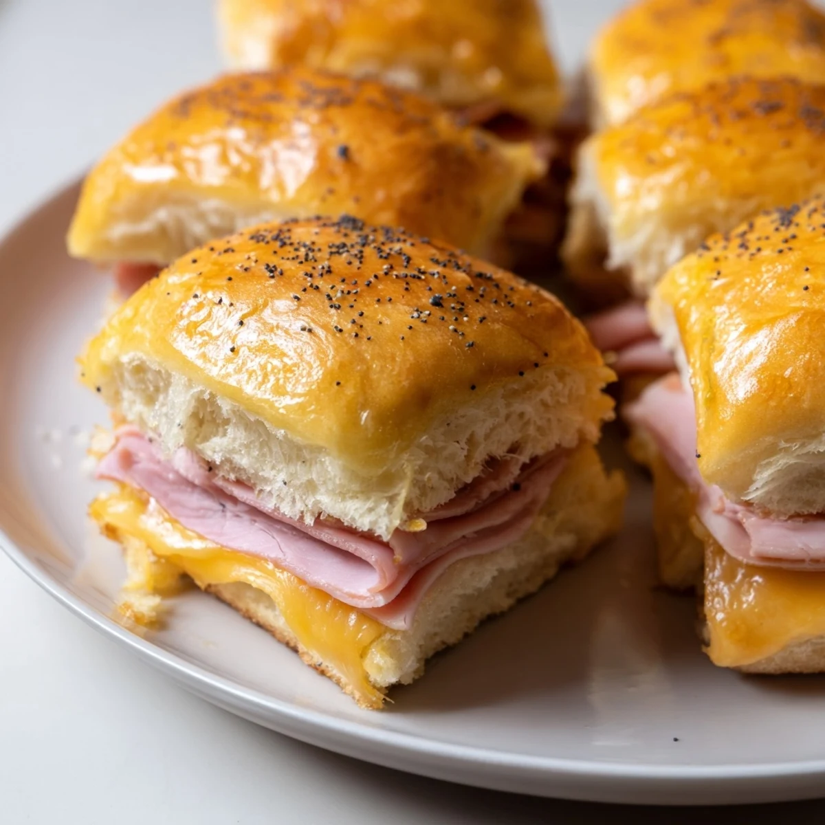 Budget-Friendly Ham Cheese Sliders