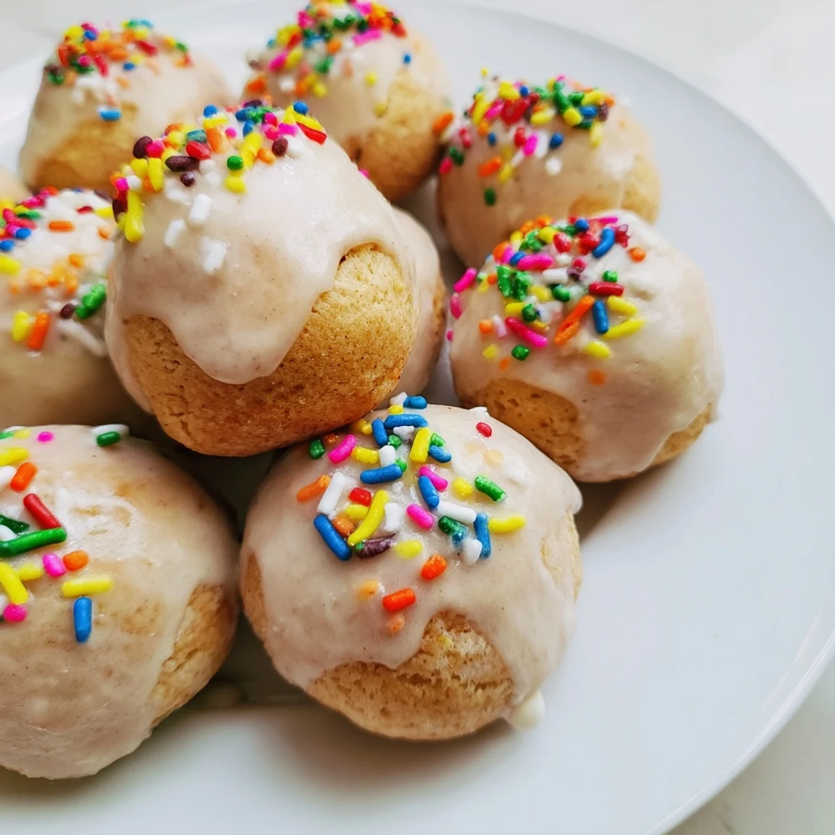 Golden-brown Quick Christmas Biscuit Bombs, beautifully decorated and perfect for a holiday treat with friends.
