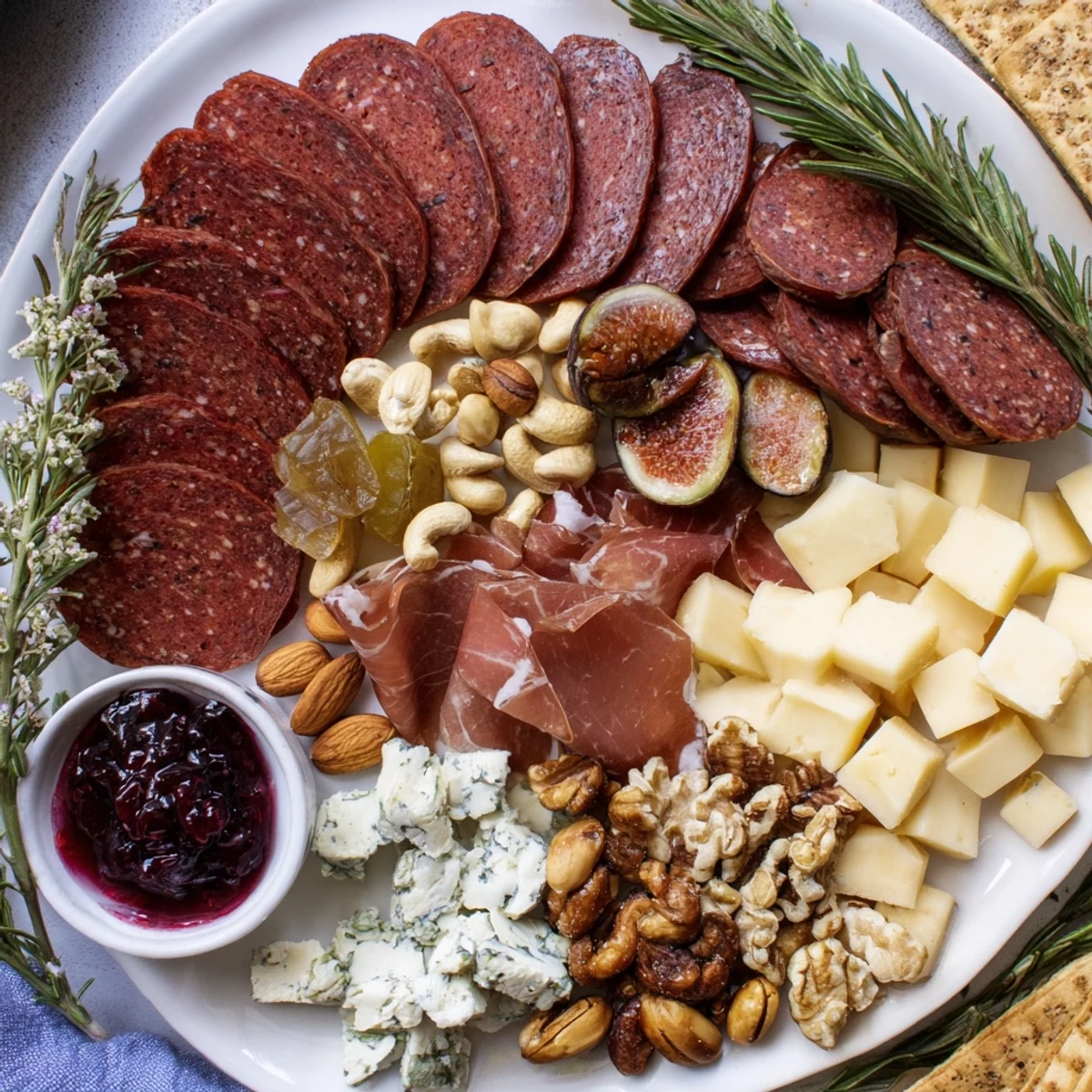 This elegant deer antler charcuterie board offers a delicious taste of wild-inspired ingredients for appetizer hour.