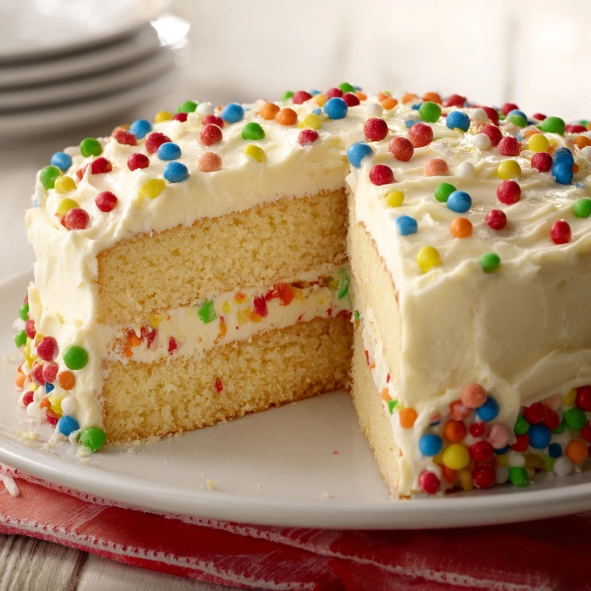 Happy Birthday Cake Slice