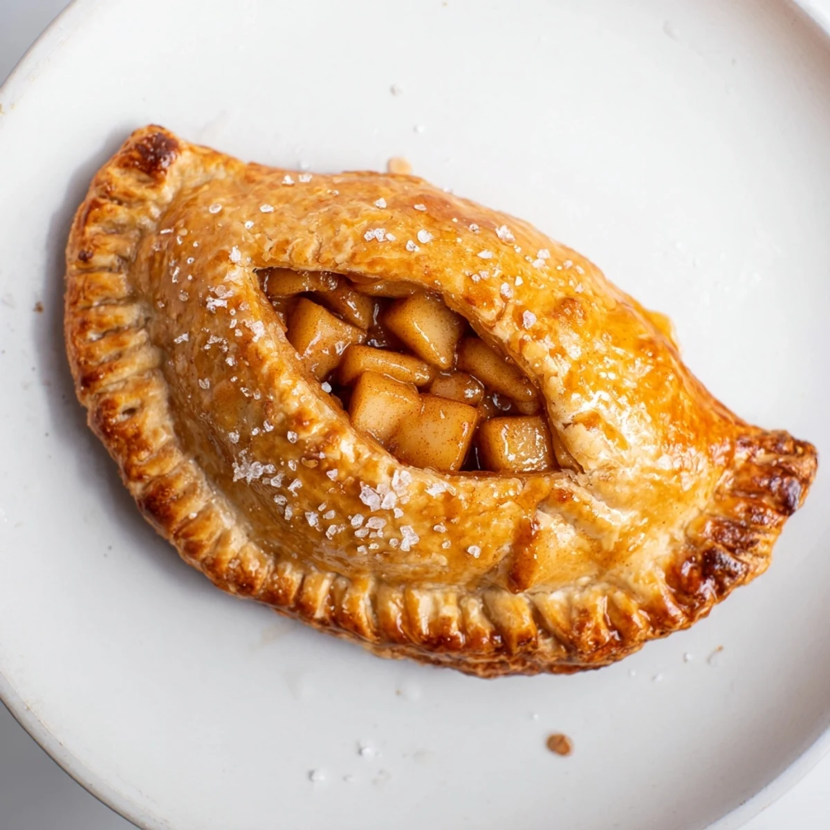 Flaky, golden-brown mitten-shaped hand pies filled with spiced apples, a perfect winter comfort food dessert.
