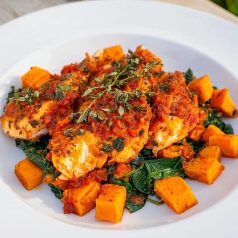 Baked Cod Butternut Squash