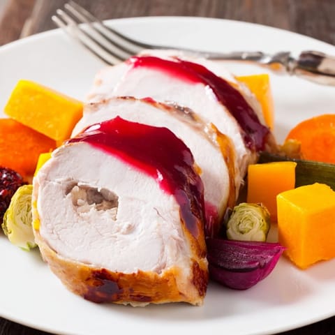 Sheet Pan Roasted Turkey Breast