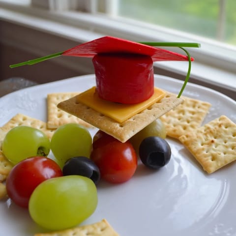 Graduation Cap Platter