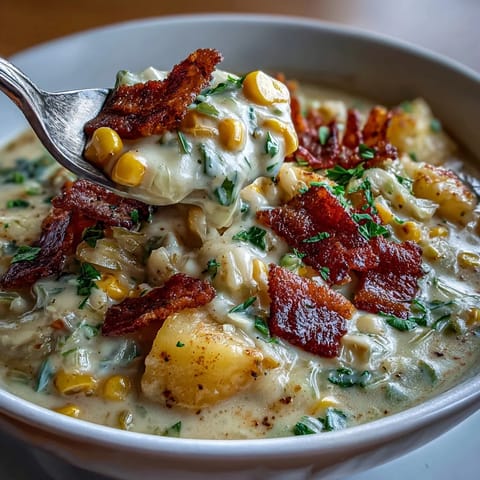 Cabbage Corn Chowder