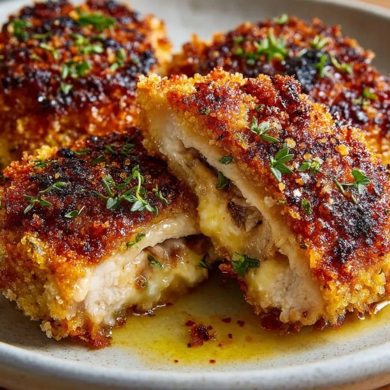 Juicy Crispy Oven &ldquo;Fried&rdquo; Chicken, flavored with smoked paprika and herbs.