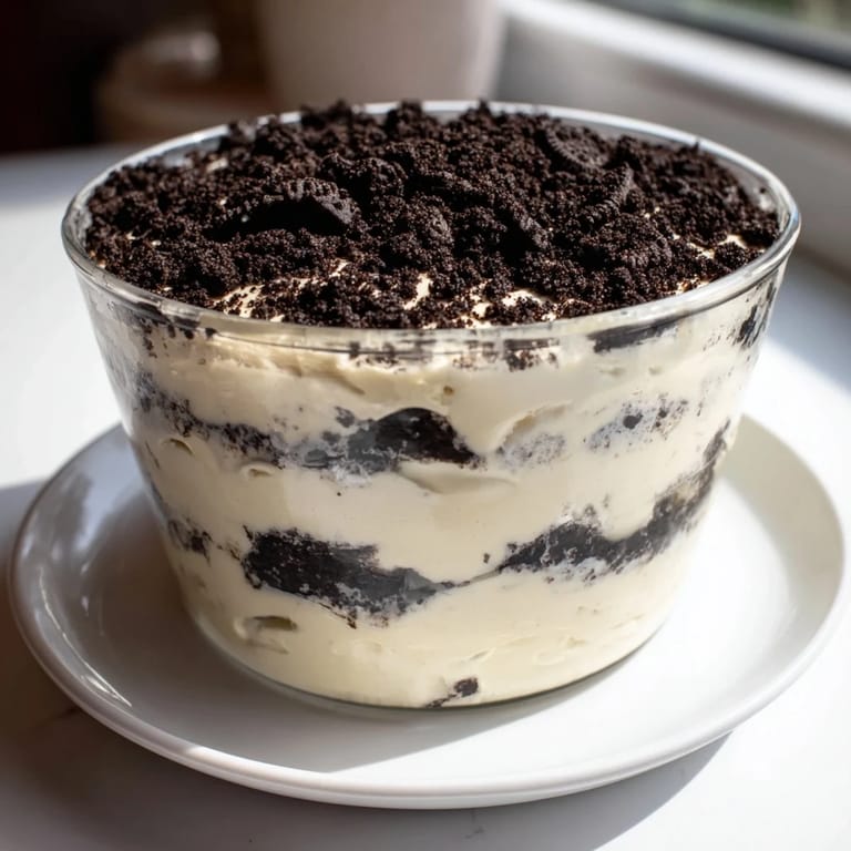 Sweet, creamy Vanilla Pudding with Crushed Oreos, a quick and easy American dessert, awaits you.