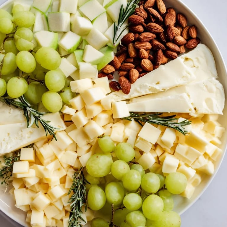 Enjoy a Book Club Pairing Platter: an appetizing spread of cheeses, cured meats, and fresh elements for entertaining.