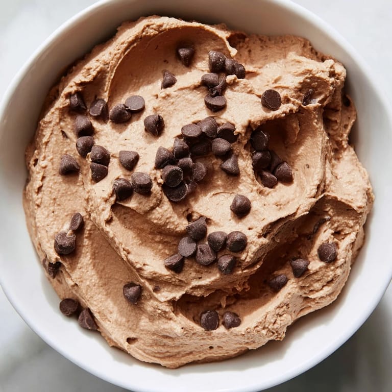 Rich chocolatey swirls fill the serving bowl with this easy, delicious Brownie Batter Dip.